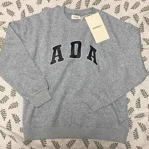 ADANOLA Collegiate ADA oversized sweatshirt size small